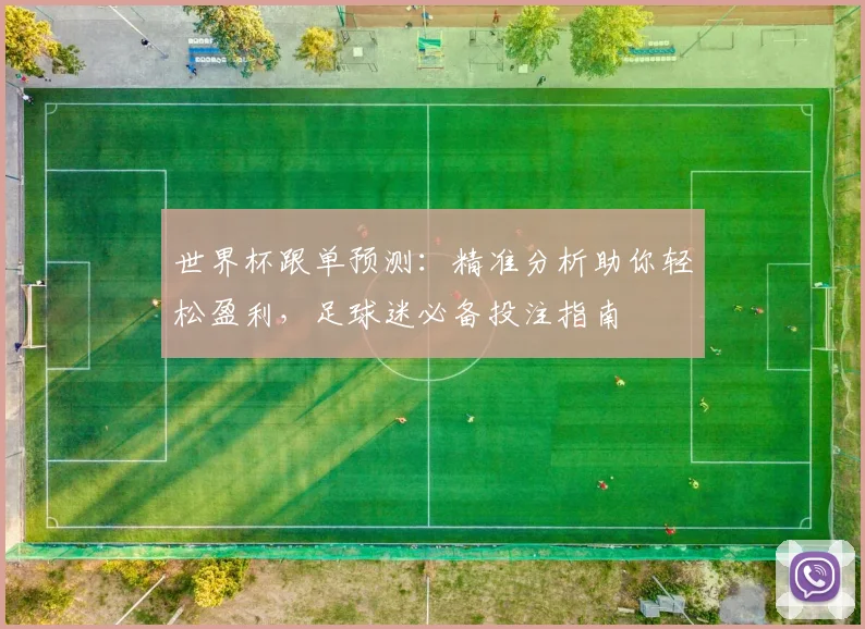 世界杯跟单预测：精准分析助你轻松盈利，足球迷必备投注指南